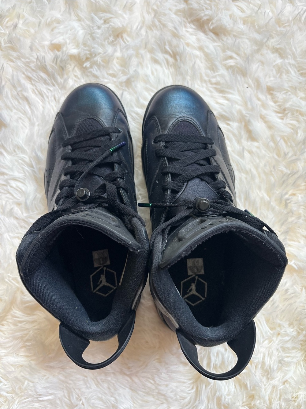 Nike Air Jordan 6 Retro All Star Chameleon Black Men’s 8 - Picture 5 of 7